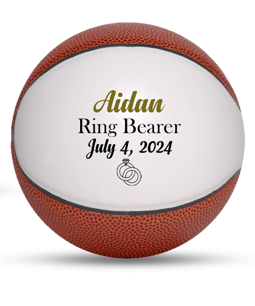 Benutzerdefinierte Ring Traeger Basketball 